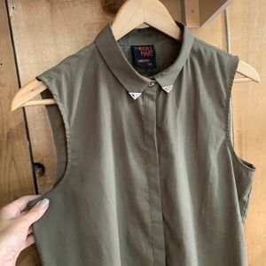 Olive green shirt